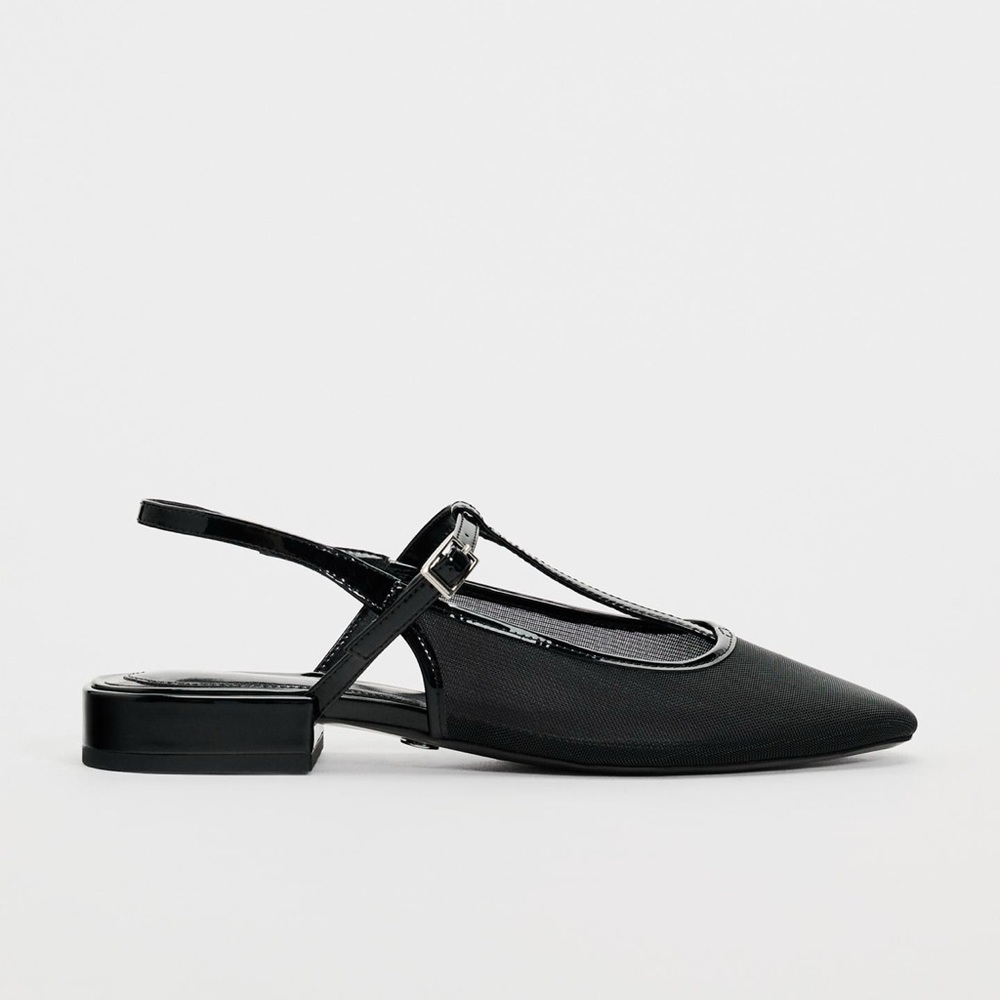Zara Mesh Slingback size 38